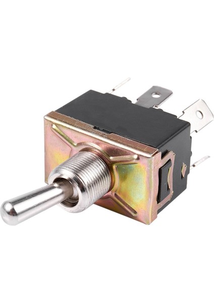 10X Ac 250V/10A 125V/15A Dpdt 3 Pozisyon Açık/kapalı/açık 6 Pinli Geçiş Anahtarı Siyah+Gümüş (Yurt Dışından) indirimleri