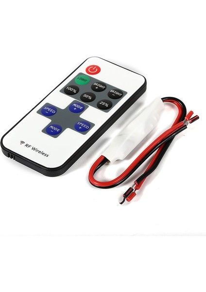 【ayak Kanepe】bali Sissi 12V Rf Kablosuz Uzaktan Kumandalı Anahtar Denetleyici Dimmer Mini LED Şerit Işık Yeni (Yurt Dışından) fırsatları