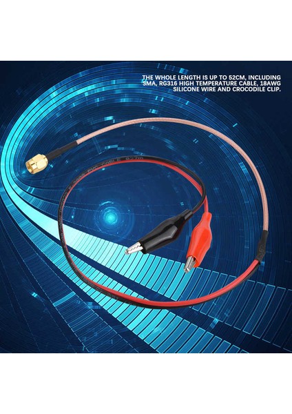 Endüstriyel Kullanım Için Test Kablosu Rf Bağlantı Frekans Kabloları 52 cm Test (Yurt Dışından) fırsatları