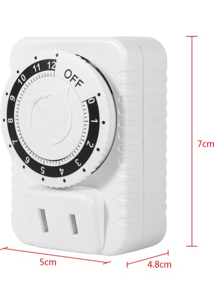 Adet 12 Saat Elektrik Mekanik Zaman Duvar Fişi Anahtarı Dijital Geri Sayım Sayacı Soket Sıcak (Yurt Dışından) fiyatları