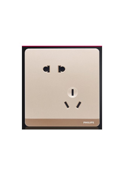 Philips Anahtar Priz Feiyi Gold Serisi Panel 1234 Tek Kontrollü, Çift Kontrollü, Beş Delikli 16A Bilgisayar (Yurt Dışından) fiyatları