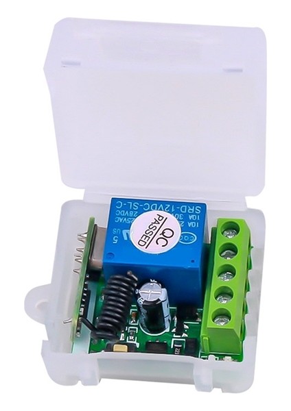 Dc 12V Tek Kanallı Röle Modülü Evrensel Kablosuz Anahtar Rf Röle Alıcı + 2 Ch Uzaktan Kumanda (Yurt Dışından) indirimleri