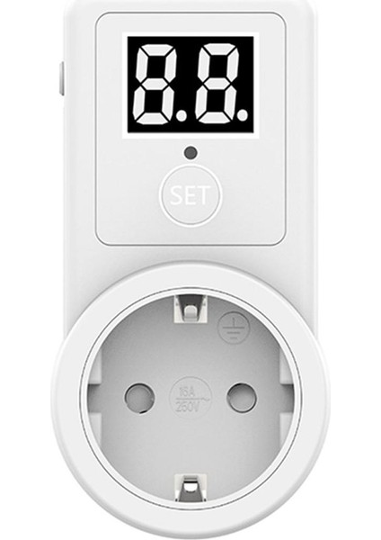 Geri Sayım Anahtarı Iki Haneli Ekran Elektrikli Araç Şarjı 10A Ab Fişi (Yurt Dışından)
