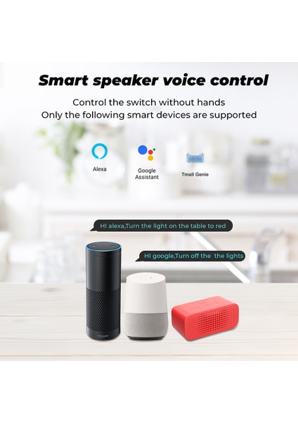 Smatrul - Wifi Kablosuz Akıllı Anahtar - Zamanlayıcı Kesici Kontrolü - Tuya Smart Life Için Ses Kontrolü Alexa Google Home (Yurt Dışından)