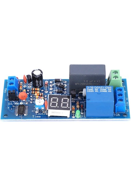 Gecikme Röle Modülü 220V Ac Zamanlayıcı 1-99 Saniye/1-99 Dakika Zaman Aralığı (Yurt Dışından) modelleri