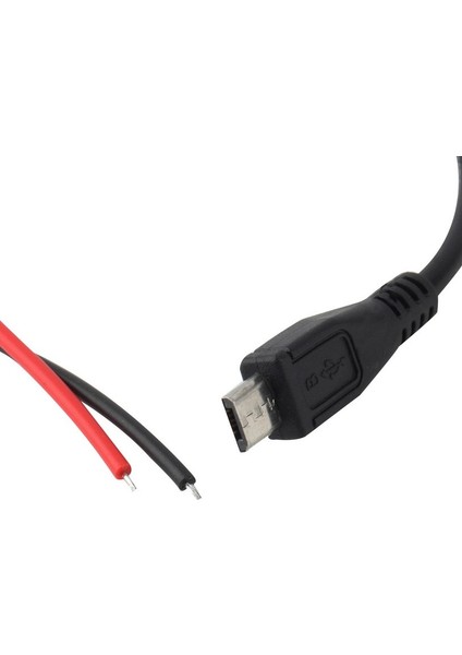 Araç Otomatik Şarj Cihazı Dc Dönüştürücü Modülü 12V - 5V 3A 15W Mikro USB Kablosu ile (Yurt Dışından)