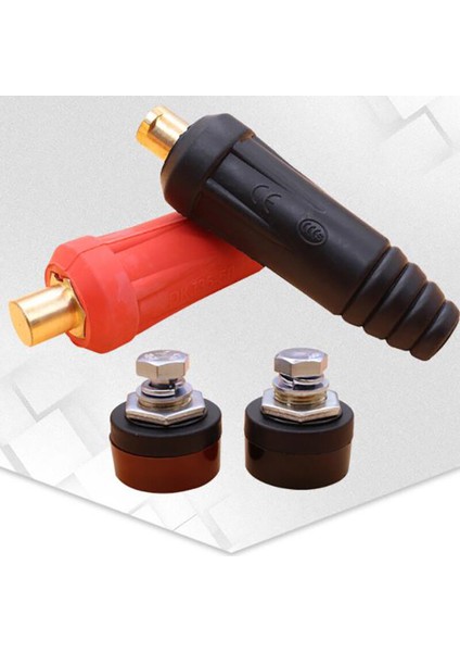 【ayak Koltuk】hıtn Dkj 10-25 35-50 Hızlı Bağlantı Kaynak Makinesi Priz (Yurt Dışından)