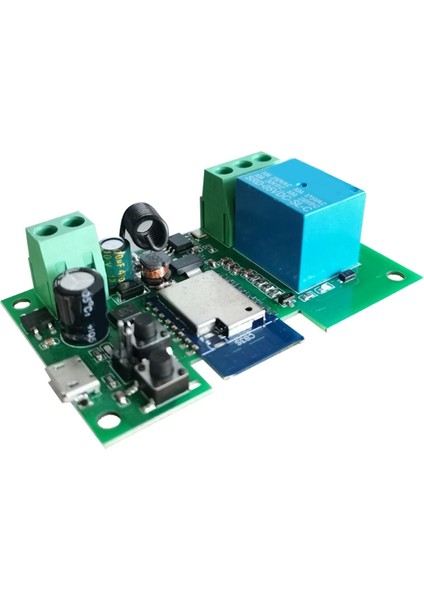 12V Wifi Röle Tuya Akıllı Yaşam Uygulama Anahtarı Modülü Uzaktan Zamanlayıcı Kendinden Kilitleme Google Home ile Çalışma 2 Yönlü Kontrol (Yurt Dışından)