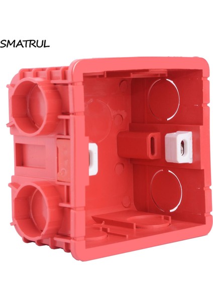 Smatrul - 86*86MM Duvar Anahtar Kutusu - Priz Alt Kutusu - Buat Tek Taban - 1/2/3 Pc (Yurt Dışından)