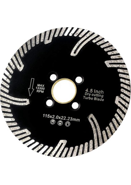 Bradoo-4.5 Inç Süper Ince Elmas Testere Bıçağı Fayans Bıçakları Granit Mermer Için Kesme Diski Tekerleği Açı Öğütücü ile Çalışır (Yurt Dışından)