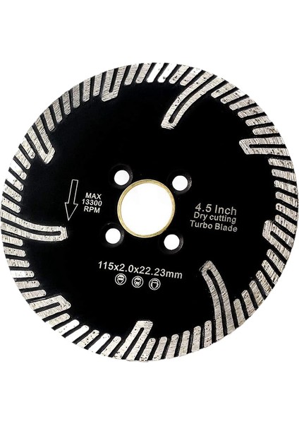 Bradoo-4.5 Inç Süper Ince Elmas Testere Bıçağı Fayans Bıçakları Granit Mermer Için Kesme Diski Tekerleği Açı Öğütücü ile Çalışır (Yurt Dışından) fiyatları