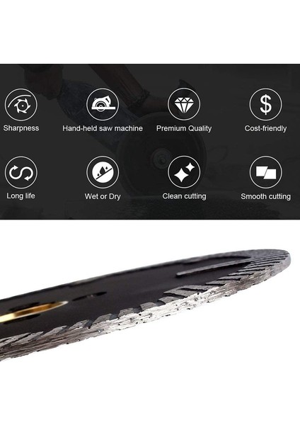 Bradoo-4.5 Inç Süper Ince Elmas Testere Bıçağı Fayans Bıçakları Granit Mermer Için Kesme Diski Tekerleği Açı Öğütücü ile Çalışır (Yurt Dışından) fırsatları