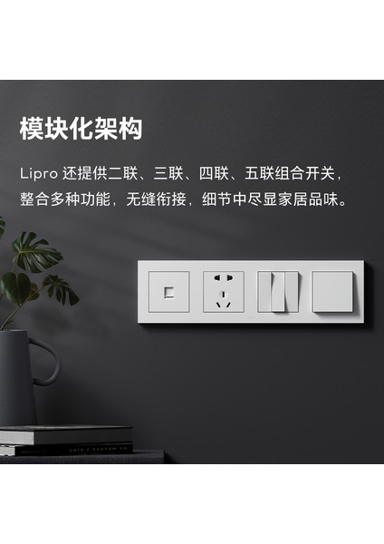 Lipro Anahtar Prizi 16A Klima Prizi 10A Beş Delikli Priz Tek Kontrollü Çoklu Kontrolsüz Kombinasyonlu Güç Paneli (Yurt Dışından) modelleri