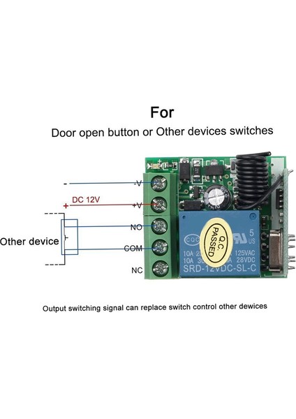 Dc 12V Tek Kanallı Röle Modülü Evrensel 2 Ch Uzaktan Kumanda (Yurt Dışından) fırsatları