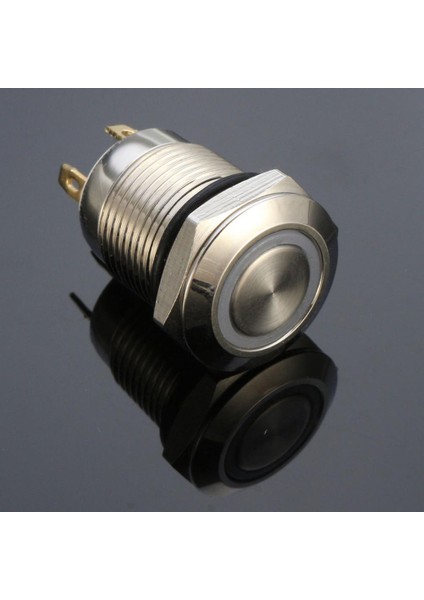 12MM Yeşil LED Işık Metal Basma Düğmesi Anlık Anahtar Tekne Araba Su Geçirmez (Yurt Dışından) modelleri
