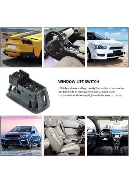 Pratik 37995-75F00 Araba Elektrikli Cam Kaldırma Anahtarı Gövde Anahtarları - Siyah (Yurt Dışından) fırsatları