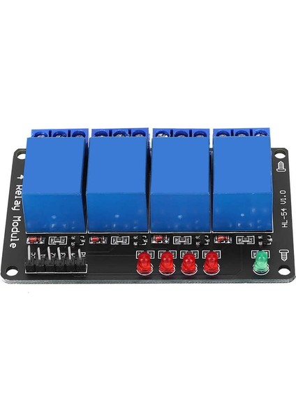 Düşük Seviye Röle Modülü 4 Yollu 3V Siyah Plaka, Ev Aletleri Kontrolü Için Gösterge Işığı ile (Yurt Dışından) fırsatları