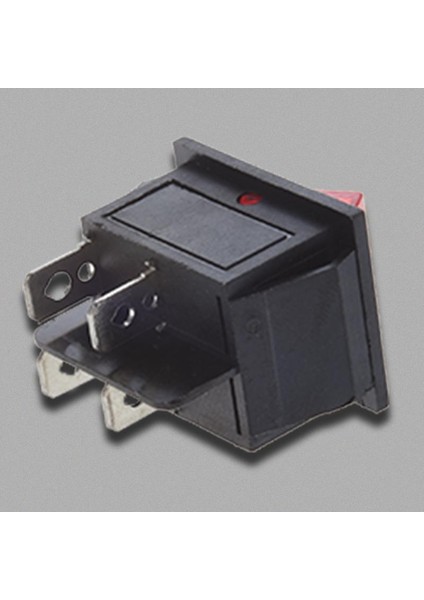 Kırmızı Işık Aydınlatmalı 4 Pin Dpst On/off Snap-In Rocker Switch 16A 20A 250V Ac (Yurt Dışından) indirimleri