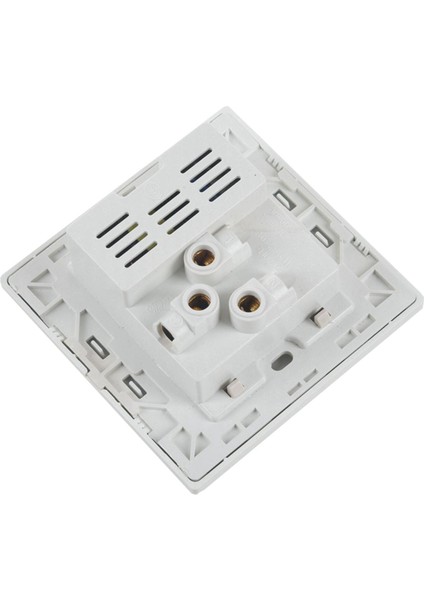 Jaerbee 3x 2.1A Çift USB Duvar Şarj Soketi Adaptörü Evrensel Çıkış Paneli Beyaz Anahtarı (Yurt Dışından)