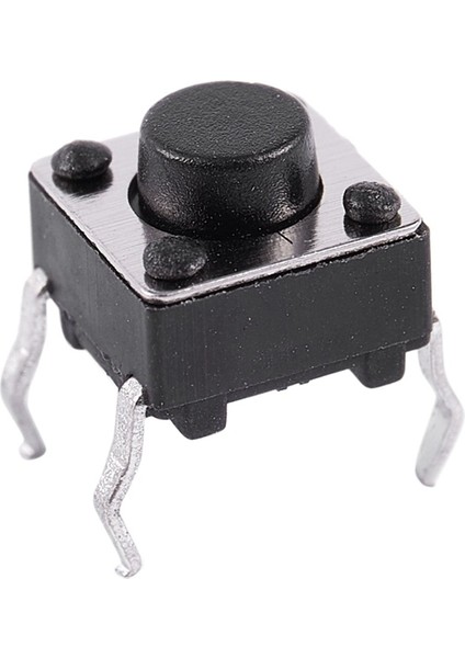 100 x Dıp Delikten Spst Anlık Dokunsal Tact Anahtarı 6 x 6 x 5mm (Yurt Dışından) fırsatları