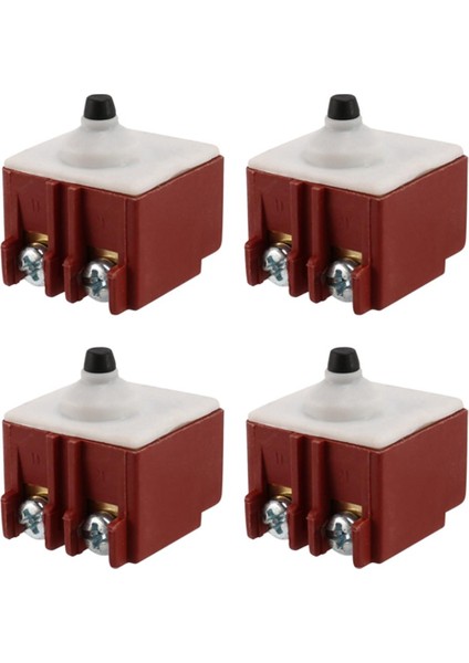 4x Açı Öğütücü Ac 250V 6A 125V/12A Bosch 6-100 Için Dpst Buton Anahtarı (Yurt Dışından)