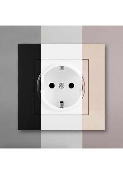 86 Tip Panel Alman Standardı Alman Standardı Priz 16A Avrupa Standardı USB Anahtarlı Avrupa Tarzı Avrupa Standardı Alman Duvar Prizi (Yurt Dışından) fiyatları