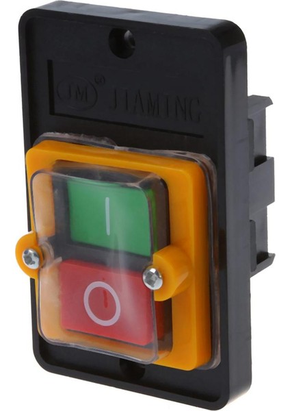 3x Ac 220/380V On/off Su Geçirmez Basmalı Düğme Anahtarı Kao-5 (Yurt Dışından)