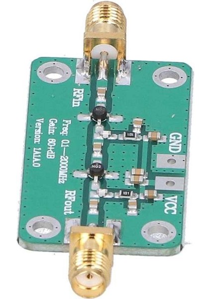 Rf Güç Amplifikatörü Düşük Gürültü Modülü Lna Geniş Bant 0,1‑2000MHZ 64DB Kazançlı Elektronik Bileşenler (Yurt Dışından)