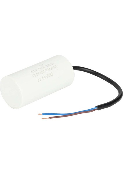 Motorlu Hava Kompresörü Için CBB60 Beyaz Yuvarlak Çalışma Kondansatörü 250V Ac 100UF 50/60Hz (Yurt Dışından)
