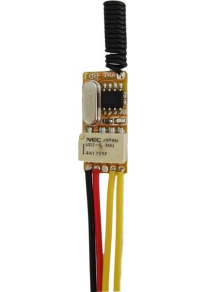 Takım 433MHZ 4.2V 4.5V 5V 6V 7.4V 9V 12V Küçük Röle Kontak Anahtarları Kablosuz Anahtarlar (Yurt Dışından) fırsatları