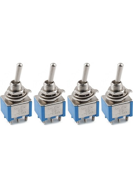 4x Ac 3A/250V 6A/125V 6 Pin Dpdt Açık/açık 2 Pozisyonlu Mini Geçiş Anahtarı Mavi (Yurt Dışından) modelleri