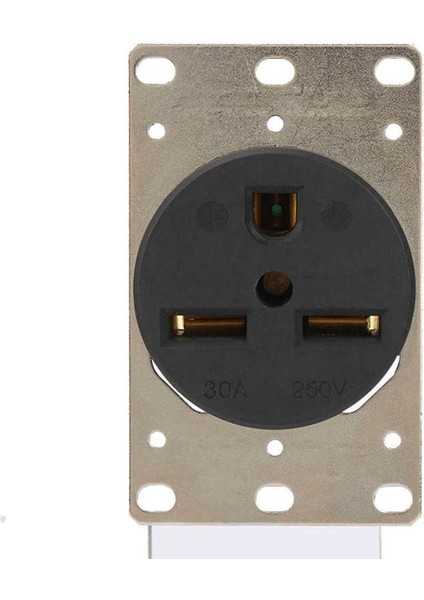 1 Adet Güç Soketi 3 Delikli Fiş NEMA6-30R 30A 250 V Tel Konektörü Dayanıklı (Yurt Dışından)