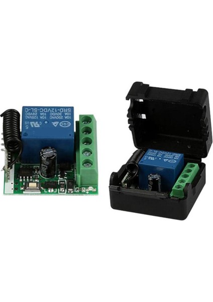 Dc 12V 1ch 433MHZ Evrensel Kablosuz Uzaktan Kumanda Düğmesi Modülü Diy Kiti (Yurt Dışından)