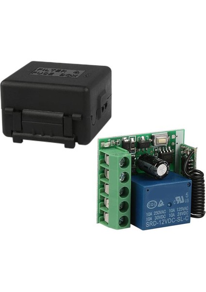 Dc 12V 1ch 433MHZ Evrensel Kablosuz Uzaktan Kumanda Düğmesi Modülü Diy Kiti (Yurt Dışından) fiyatları