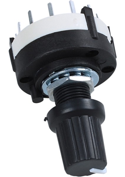 3P4T 3 Kutuplu 4 Pozisyonlu Tek Gofret Bantlı Döner Anahtar W Düğmesi (Yurt Dışından) fırsatları