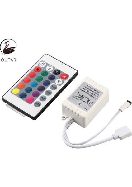 LED Işık Şeridi Güvenlik Güvenliği Için Rgb 16 Renk Uzaktan Kumanda Kutusu Dc 12V (Yurt Dışından)