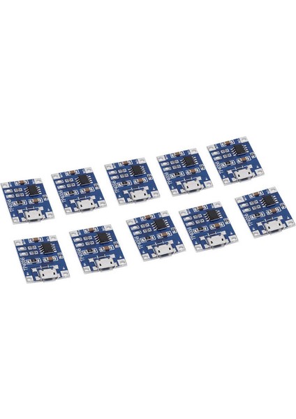 10 Adet Dıy Mikro USB 1A Şarj Kartı Koruma Modülü 3.6/3.7V (Yurt Dışından) modelleri