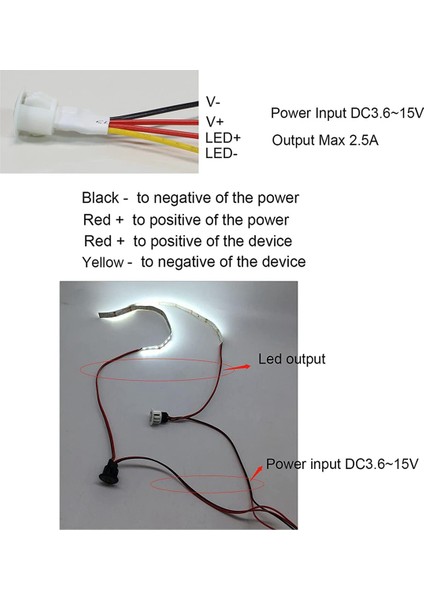 Adet Dokunmatik Dimmer Anahtarı DC3.7V 5V 12V Kademesiz Dimmer Anahtarı Sensörü (Yurt Dışından)