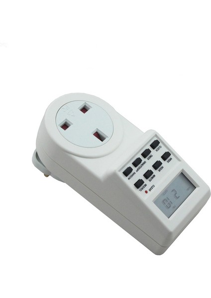 Gün Dijital LCD Elektronik Plug-In Programlanabilir 12/24 Saat Dijital Zamanlayıcı Anahtar Soketi Yepyeni ve Kaliteli (Yurt Dışından) indirimleri