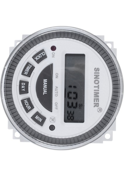 Sınotımer TM-619H-2 230VAC 7 Gün Haftalık Programlanabilir Dijital Zamanlayıcı Aydınlatma Anahtarı Çıkışı 220V Gerilim Toz Geçirmez Kapaklı (Yurt Dışından) modelleri