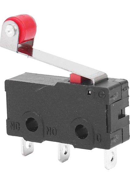 10 Adet Mini Mikro Limit Anahtarı Makaralı Kol Kolu Spdt Snap Action Lot (Yurt Dışından)