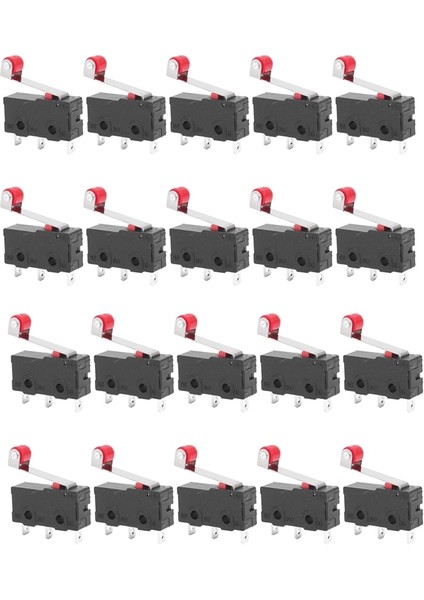 10 Adet Mini Mikro Limit Anahtarı Makaralı Kol Kolu Spdt Snap Action Lot (Yurt Dışından) fırsatları