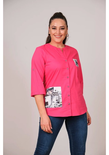 Büyük Beden Kadın Gömlek modelleri