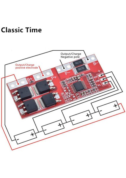 4s 30A Yüksek Akım Li-Ion Lityum Pil 18650 Şarj Koruma Levhası 14.4V 14.8V 16.8V Bms Aşırı Şarj (Yurt Dışından) fiyatları