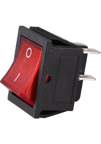 Oumery 2x Kırmızı Işık Aydınlatmalı 4 Pin Dpst On/off Geçmeli Rocker Anahtarı 16A 20A 250V Ac (Yurt Dışından)