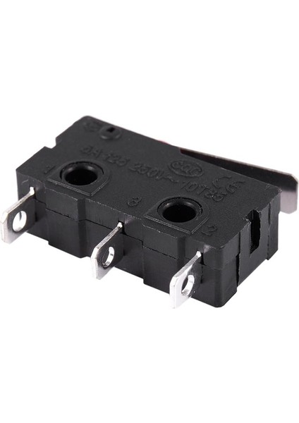 20 Adet Ac 125V 250V 5A Spdt 3-Pin Anlık Plastik Mikro Limit Anahtarı Siyah + Gümüş (Yurt Dışından) modelleri