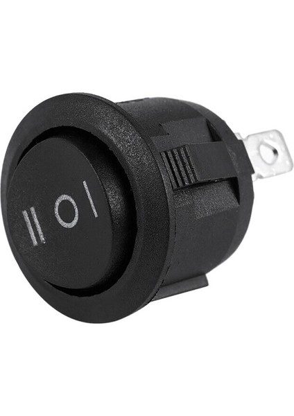 Ayak Koltuktoolstar Rocker Anahtarı Açma/kapama/açık Siyah Yuvarlak Rocker Anahtarı Araba Otomotiv 20MM Spdt (Yurt Dışından) fiyatları