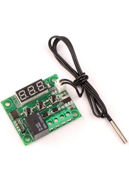 Yenı Dijital Termostat Dc 12 V Sıcaklık Kontrol Cihazı W1209 Sensörlü Anahtar (Yurt Dışından)