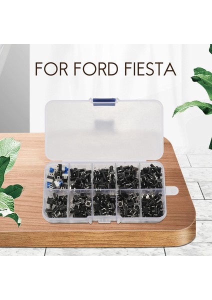 Anahtar Anlık Incelik Çeşitleri Kiti (6x6 Basmalı Düğme Anahtarı 180 Adet) (Yurt Dışından) fırsatları