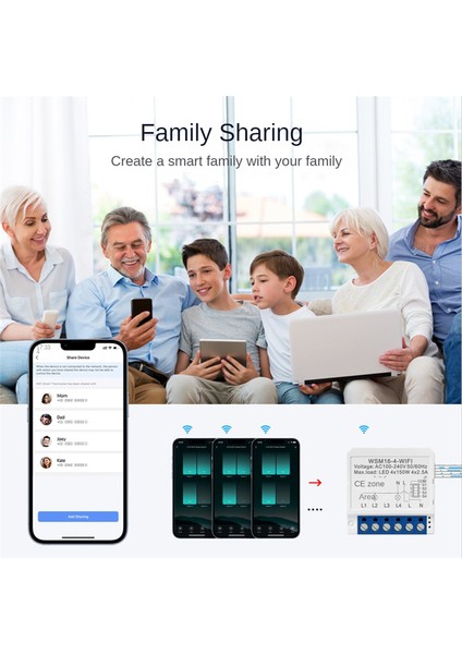 Wifi Akıllı Işık Anahtarı Modülü, Tuya App Remote 2 Yollu Kontrol 1 Gang (Yurt Dışından) fiyatları